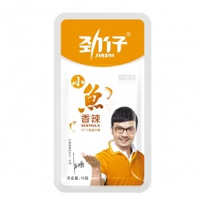 劲仔小鱼 鱼干鱼仔 零食 香辣味 15g*20包/盒
