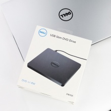 戴尔（DELL） 外置DVD刻录机移动光驱 便携式笔记本台式机USB接口通用光驱 全系USB通用 黑色