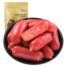 百草味 小香肠肉枣熟食肉类零食小吃 玉米味奥尔良...