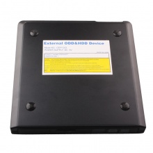 精米（JInGmI） USB3.0外置光驱台式笔记本通用 外接移动CD DVD刻录机 黑色