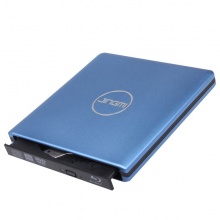 精米 USB3.0外置蓝光光驱外接移动DVD/CD刻录机 支持3D电影播放 蓝色