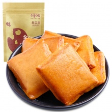 百草味 休闲零食小吃豆腐干 辣条 鱼豆腐（烧烤味...