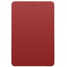 东芝（TOSHIBA）Alumy系列 2TB 2.5英寸 USB3.0移动硬盘 经典红