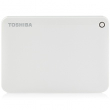 东芝（TOSHIBA）V8 CANVIO高端系列 2.5英寸 移动硬盘（USB3.0）1TB（清新白）