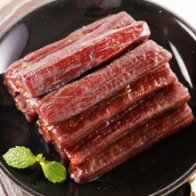 科尔沁 休闲肉脯零食 内蒙古特产 手撕风干牛肉干辣味400g