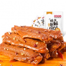 绝味湖南特产 黑鸭甜辣鸭翅200g 卤味肉干肉脯办公室休闲零食熟食（新老包装交替发货）