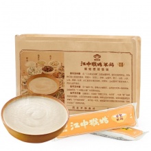 江中猴姑米稀 营养早餐冲调米糊米昔麦片(15袋)15天装450g 可搭配猴头菇饼干牛奶代餐