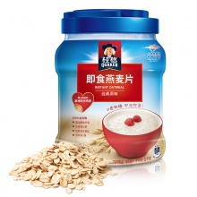 桂格（Quaker）早餐谷物 膳食纤维 即食燕麦...
