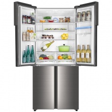 海尔（Haier）471升双变频风冷无霜十字对开门冰箱 时尚外取水Water cooler 系列 BCD-471WDEA