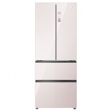 海尔（Haier）407升 双变频风冷无霜多门冰箱 珠光钢化玻璃 三档变温 TABT除菌 BCD-407WDECU1_