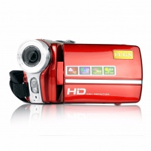 富京（FUGN）HD-F330 网络摄像头数码DV摄像机家用旅游 录影机2000万像素 黑色