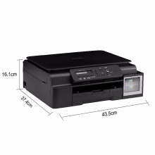 兄弟（brother）DCP-T500W 内置墨仓 彩色喷墨多功能 一体机 学生打印 作业打印(打印、复印、扫描)