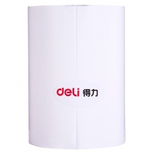 得力（deli）3204 热敏打印纸 80mm*58mm 28米/卷 2卷/包_