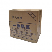 蓝光 鹿牌 16K 60g 新闻纸 青绿色纸张 7400张/箱