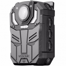 群华（VOSONIC）D6执法记录仪107克超轻携带1296P红外夜视12小时连续录像24小时连续录音内置64G