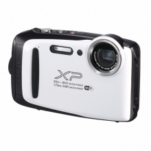 富士（FUJIFILM）XP130 白色（White）运动相机 防水防尘防震防冻 5倍光学变焦 WIFI 光学防抖 蓝牙