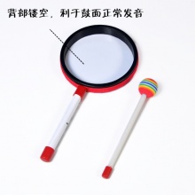 奥尔夫 棒棒糖鼓/手鼓 20cm直径