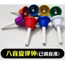奥尔夫八音带手柄按钟
