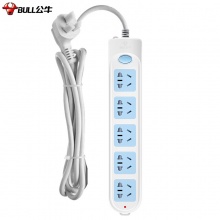 公牛（BULL） GN-602 插排 5位总控3米