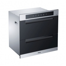 海尔（Haier）ZQD100F-20 小型嵌入式厨房碗柜 光波巴氏消毒 100L