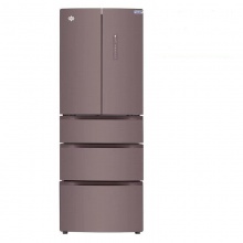 晶弘（KINGHOME）BCD-339WPQG 冰箱 法式多门 -5℃瞬冷冻 风冷无霜 变频 339L（荣耀咖）_