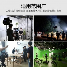 锐鹰 专业级大功率灯光 led摄影灯 摄像灯 补光灯 三灯套装+锂电池