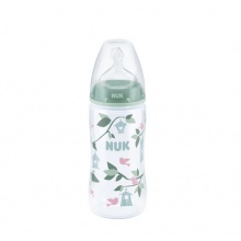 NUK 宽口径PP奶瓶300ml配1号硅胶中号圆...