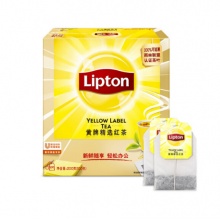 立顿（Lipton）黄牌精选红茶 2g*100包...