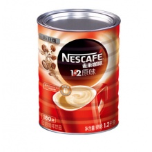 雀巢（Nestle） 1+2原味咖啡 1.2KG