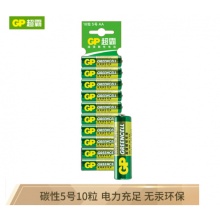 超霸（GP）15G-2ISP10 电池 5号 10粒装
