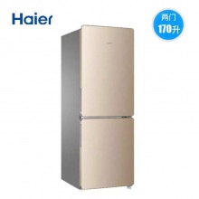 海尔（Haier）BCD-170WDPT 两门冰箱 风冷无霜 金色
