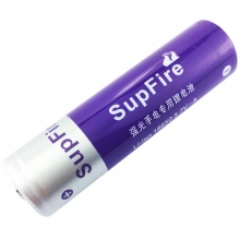 神火(supfire) AB2 18650强光手电筒专用充电锂电池 紫色 3.7V-4.2V