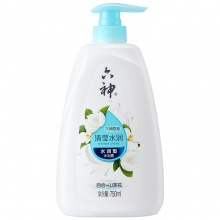 六神 清莹水润沐浴乳 百合山茶花味 750ml