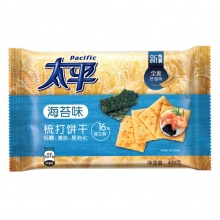 太平 梳打饼干(海苔味) 400克/包