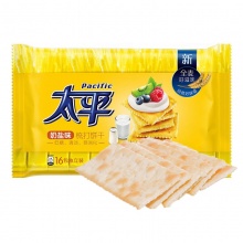 太平 梳打饼干 奶盐味 400克/包
