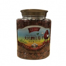 巧味郎 大片炒红瓜子 500g/筒