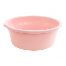 大号加厚双耳塑料盆 粉色