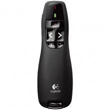 罗技（Logitech）R400 无线演示器(翻页激光笔)红光