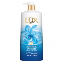 力士（Lux）沐浴露  闪亮冰爽爽肤沐浴乳 750ml_