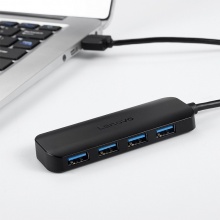 联想（Lenovo）A601 USB分线器 高速3.0接口转换器 4口USB扩展坞