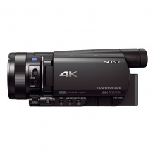 索尼（SONY）FDR-AX100E 4K高清数码摄像机（含原装电池+云腾三脚架+闪迪128G高速内存卡+摄像机包）