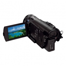 索尼（SONY）FDR-AX100E 4K高清数码摄像机（含原装电池+云腾三脚架+闪迪128G高速内存卡+摄像机包）