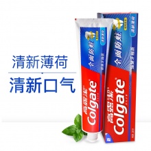 高露洁（Colgate）全面防蛀 清新薄荷牙膏 ...