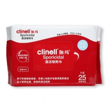 ■伽玛 清洁吸附巾 干湿两用 杀菌消毒 25片/...
