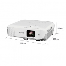 爱普生（EPSON）CB-982W 投影仪（4200流明 高清 双HDMI接口 支持侧面投影）