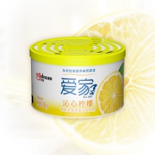 爱家 固体清香剂 沁凉香柠 70g