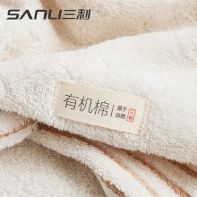 三利 纯有机棉浴巾 1条礼盒装（70*140CM）