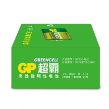 超霸（GP）大号碳性电池 1.5V