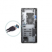 戴尔（DELL）Optiplex 7080MT 台式电脑主机（I7-10700/16G/2T+256G SSD/WIN10H/3年保修）