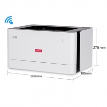 联想（Lenovo）L100W A4黑白激光打印机 无线WiFi 一年保修